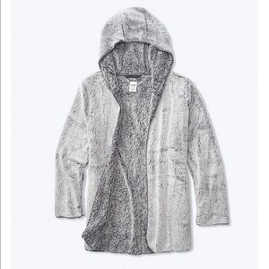 PINK brand - Grey Teddy Cardigan